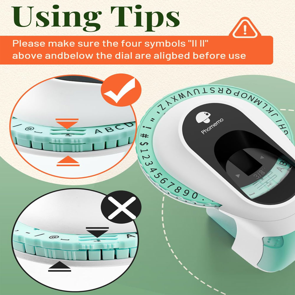 E975 Embossed Label Printer, 3 - Label Printer Tape ulasan dan harga