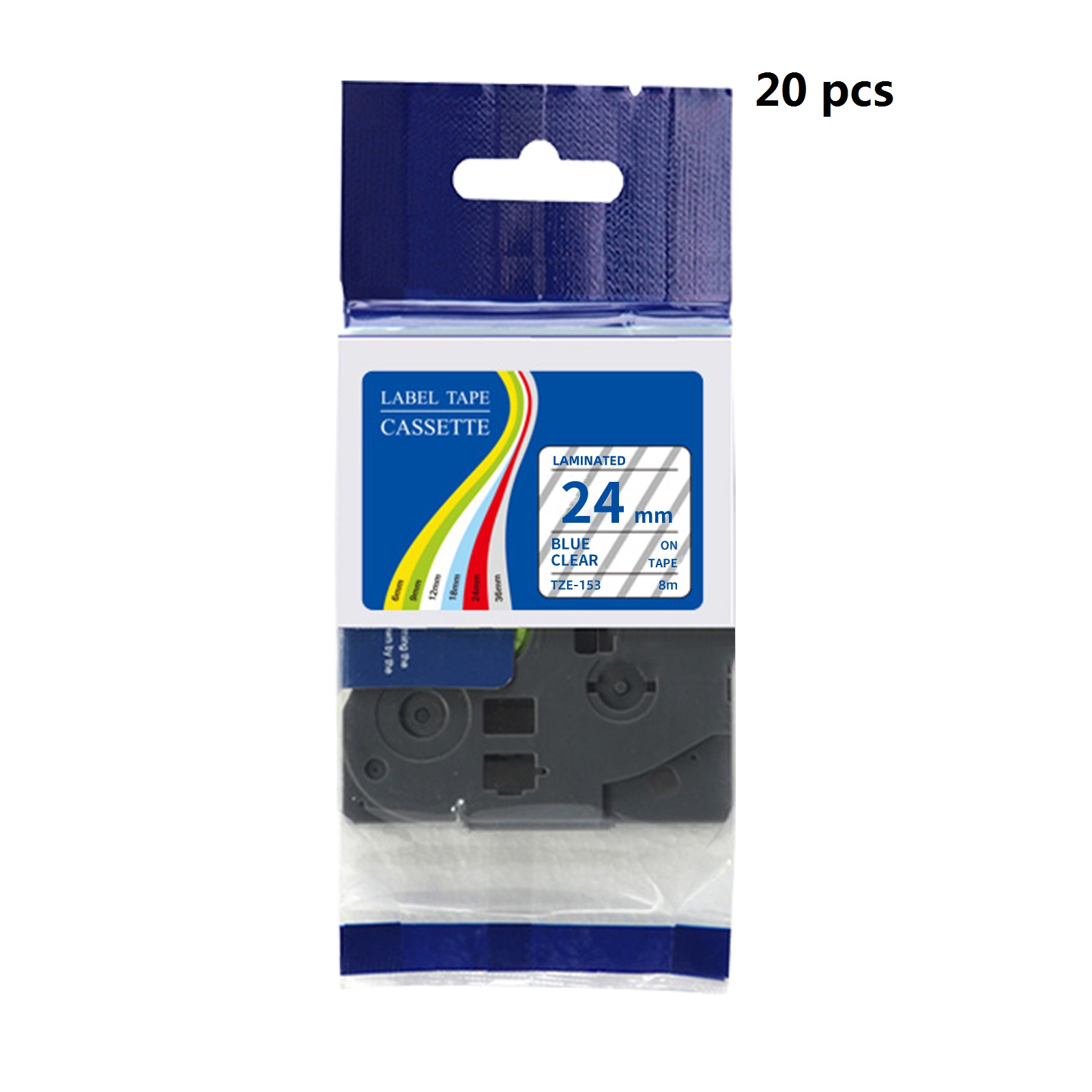 20 pcs pack Compatible Brother - Label Printer Tape ulasan dan harga