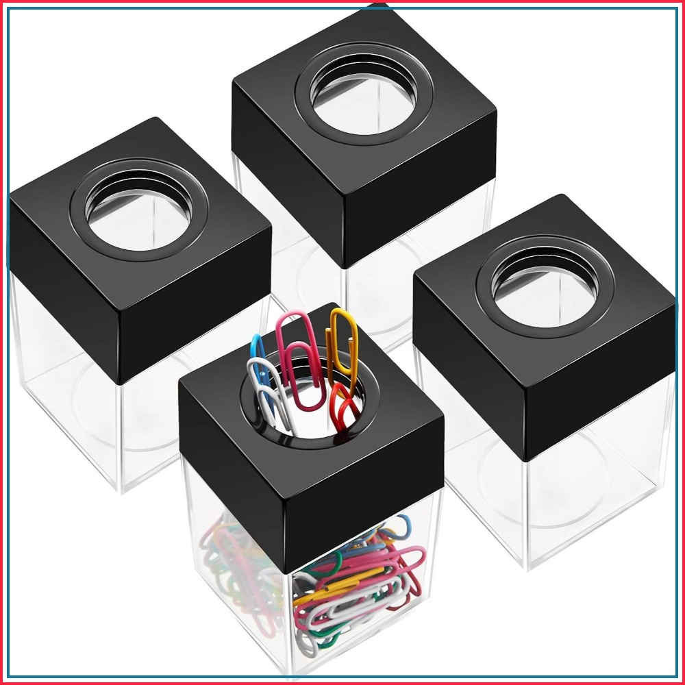 Magnetic Paper Clip Dispenser  - Paperclip Magnetic Set ulasan dan harga