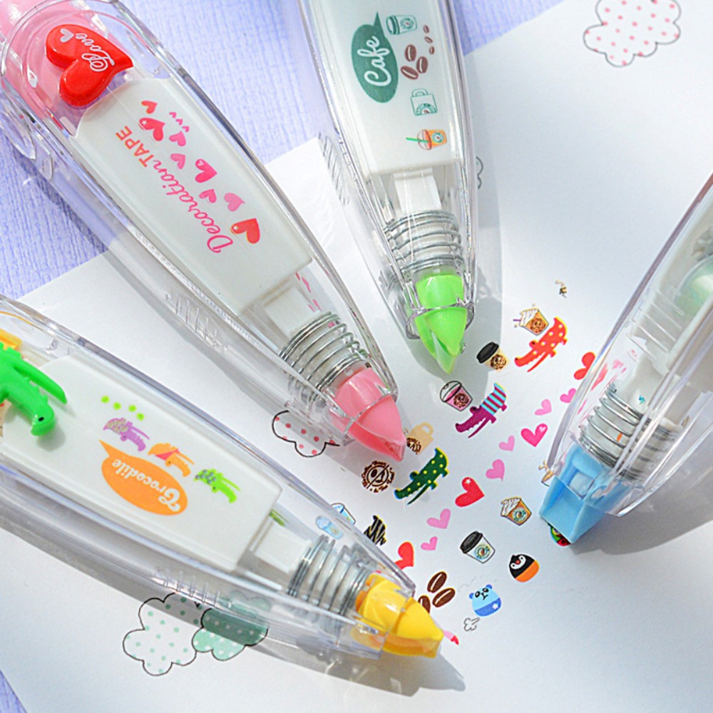 Cute Kawaii Decorative  Correc - Correction Tape Roller ulasan dan harga