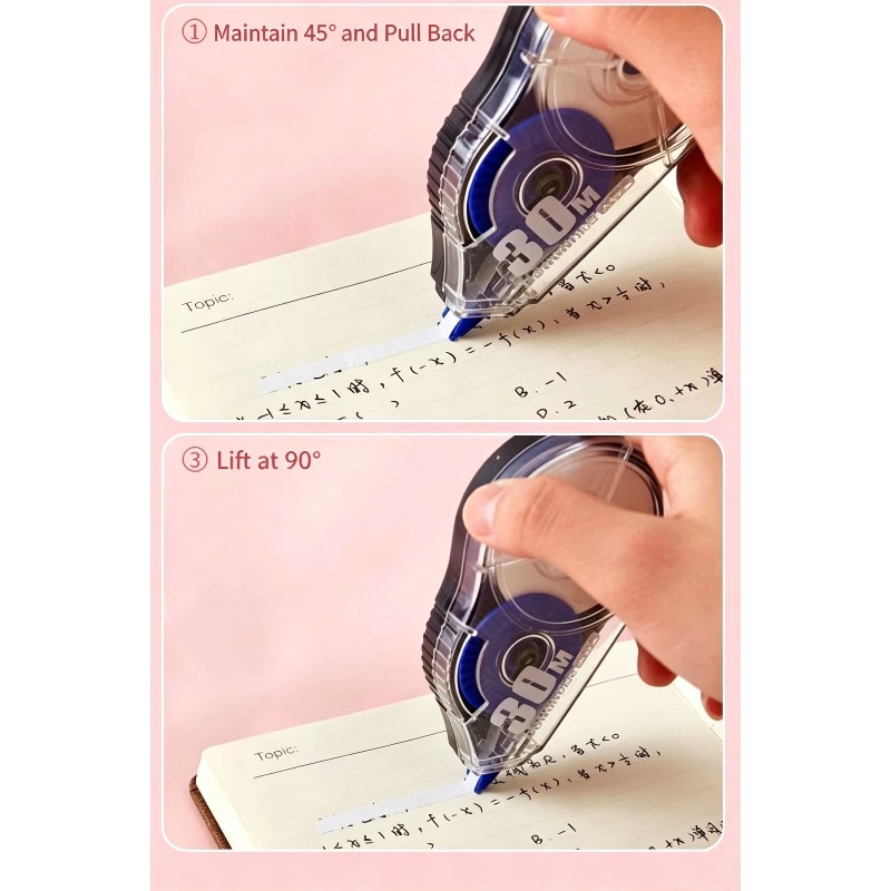 3/5Pcs Correction Tape Correct - Correction Tape Roller ulasan dan harga