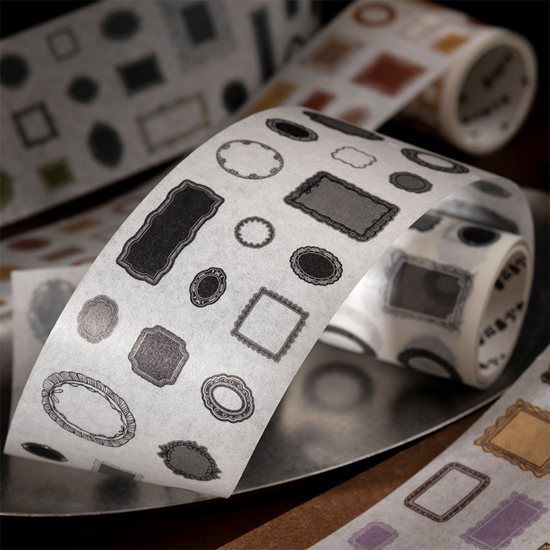 Journal GO Vintage Frame Tape  - Label Printer Tape ulasan dan harga