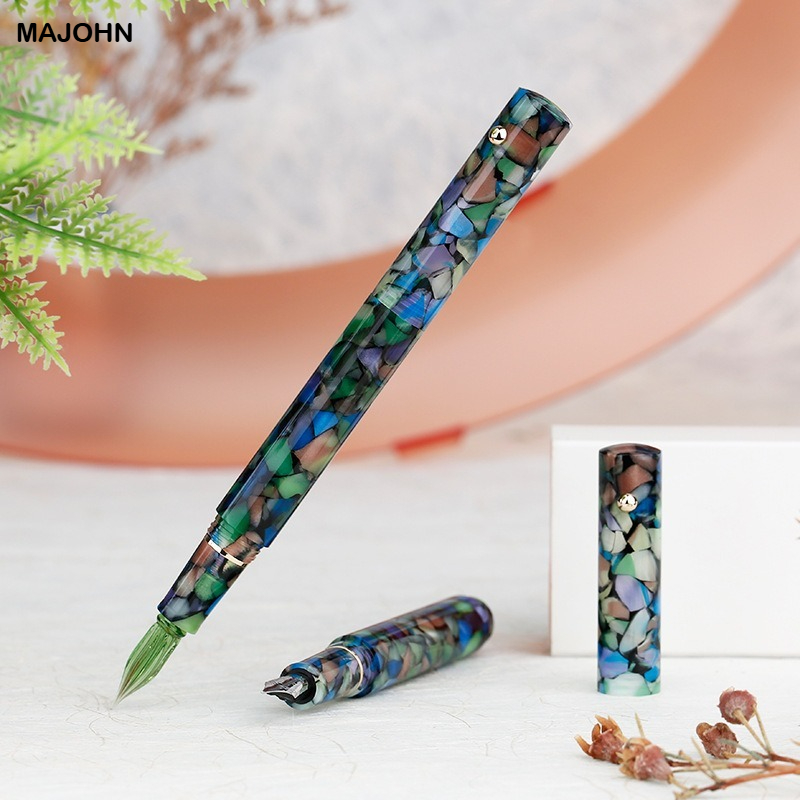 MAJOHN N8 Resin Glass Dip Pen  - Stationery Supply Business ulasan dan harga