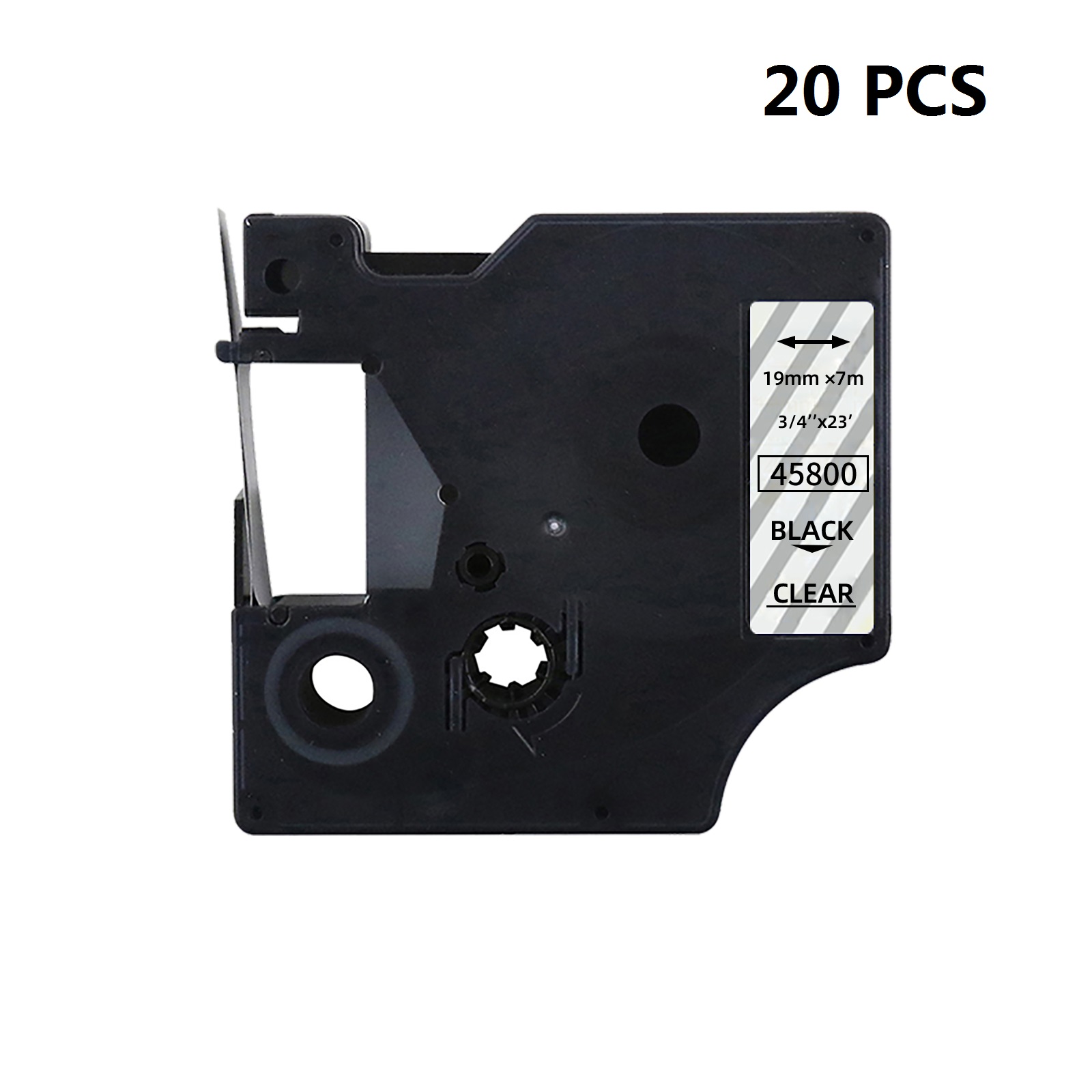 20 pcs Premium Quality Compati - Label Printer Tape ulasan dan harga