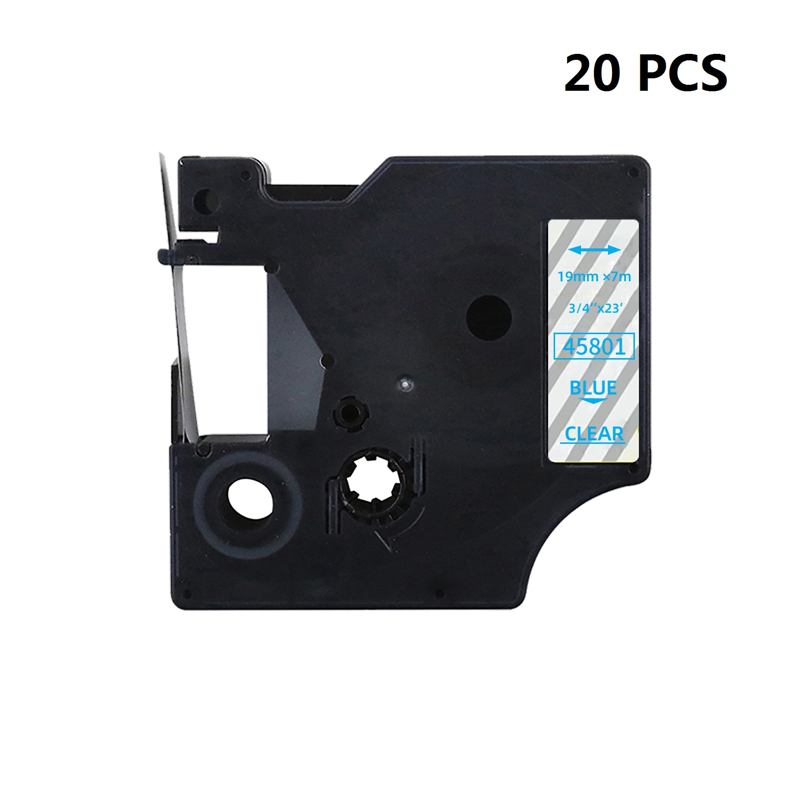 20 pcs Premium Quality Compati - Label Printer Tape ulasan dan harga