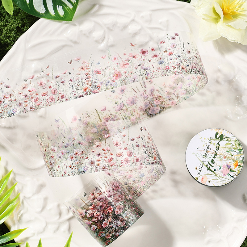 30mm*2m Creative Plants and Fl - Label Printer Tape ulasan dan harga
