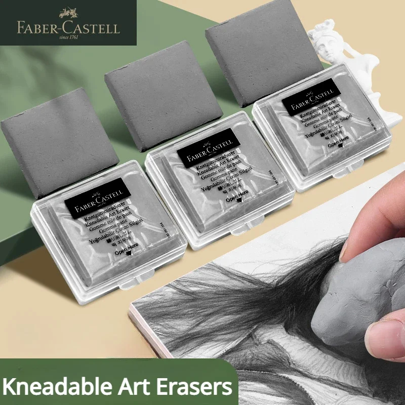 4PC Faber-Castell kneaded Eras - Rubber Eraser Kneaded ulasan dan harga