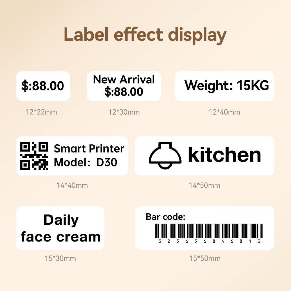 Waterproof Label Paper Anti-Oi - Label Printer Tape ulasan dan harga