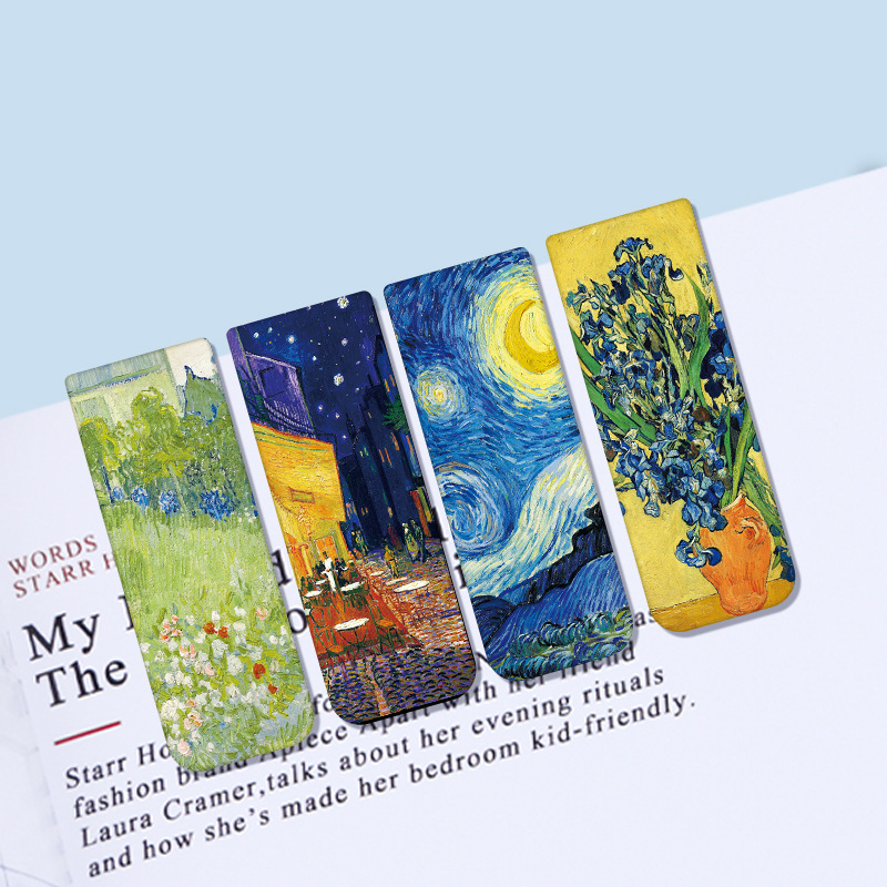4Pcs Magnetic Bookmarks Set, C - Paperclip Magnetic Set ulasan dan harga