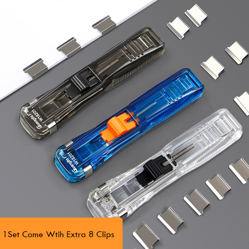 Guangbo Stationery Hand Push C - Binder Clip Assorted ulasan dan harga