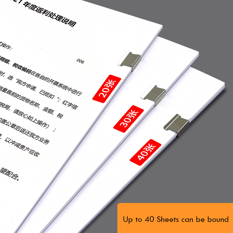 Guangbo Stationery Hand Push C - Binder Clip Assorted ulasan dan harga