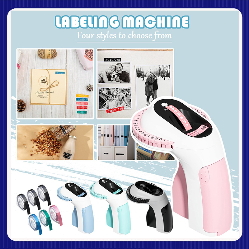 3D Label Printer Embossing Lab - Label Printer Tape ulasan dan harga