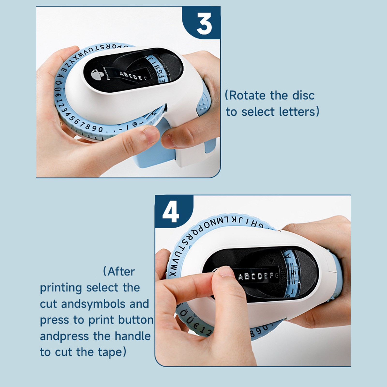 3D Label Printer Embossing Lab - Label Printer Tape ulasan dan harga
