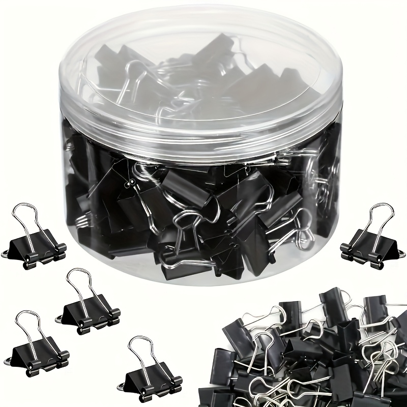 Colored & Black Binder Clips O - Binder Clip Assorted ulasan dan harga