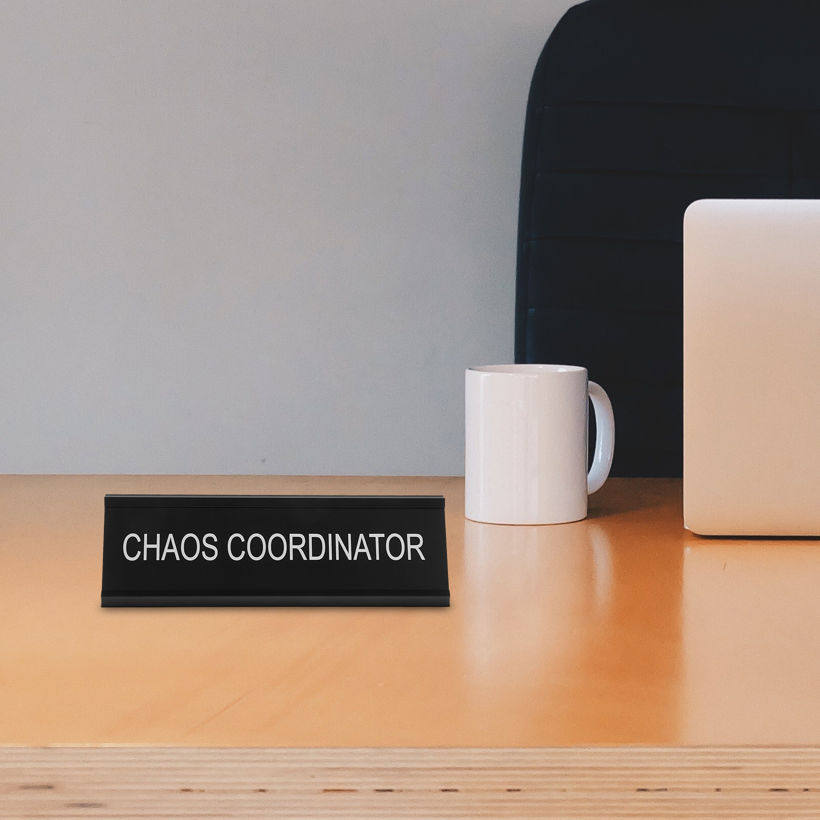 L Shape Aluminum Desk Plaque C - Desk Name Plate ulasan dan harga