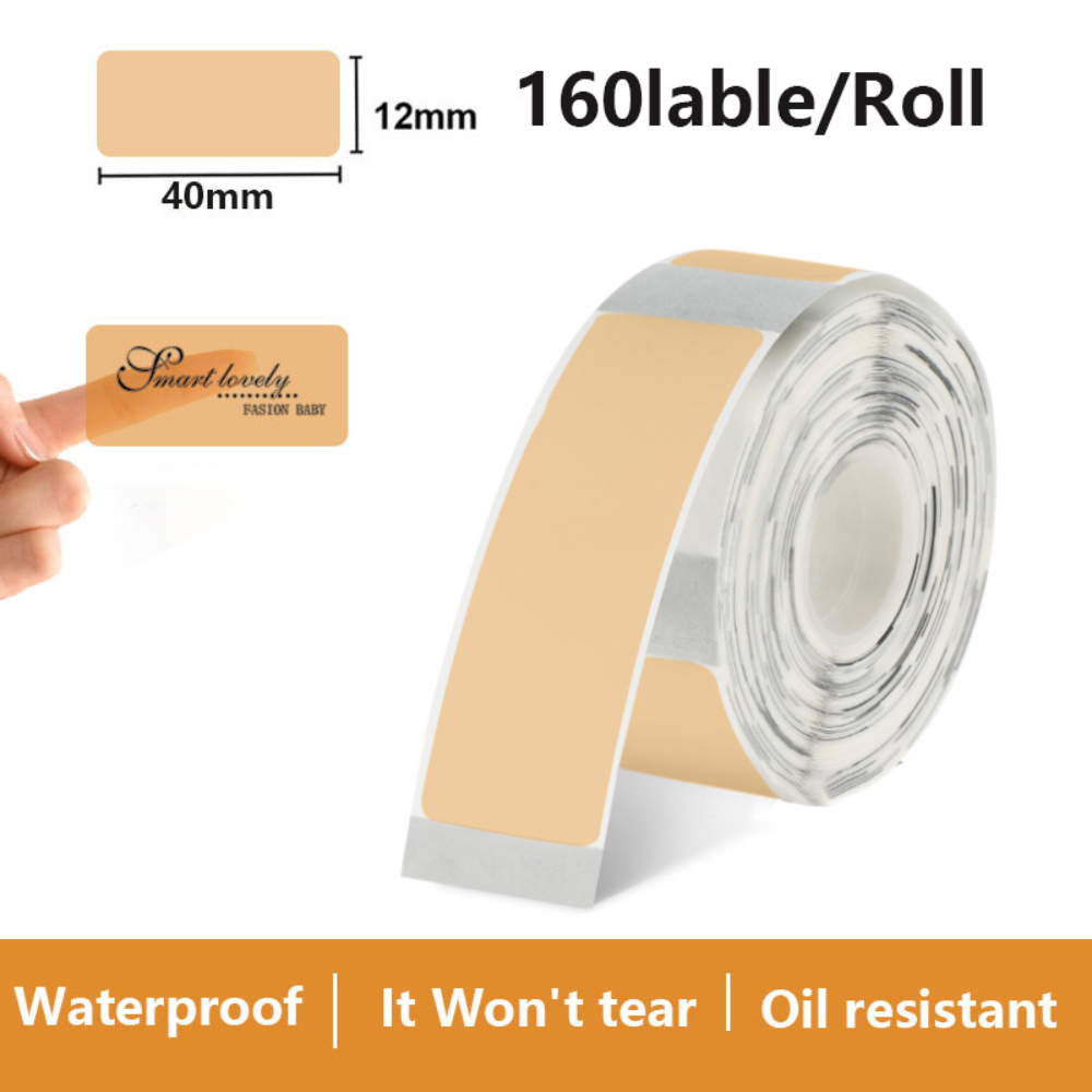 Transparent Label Sticker 12*4 - Label Printer Tape ulasan dan harga