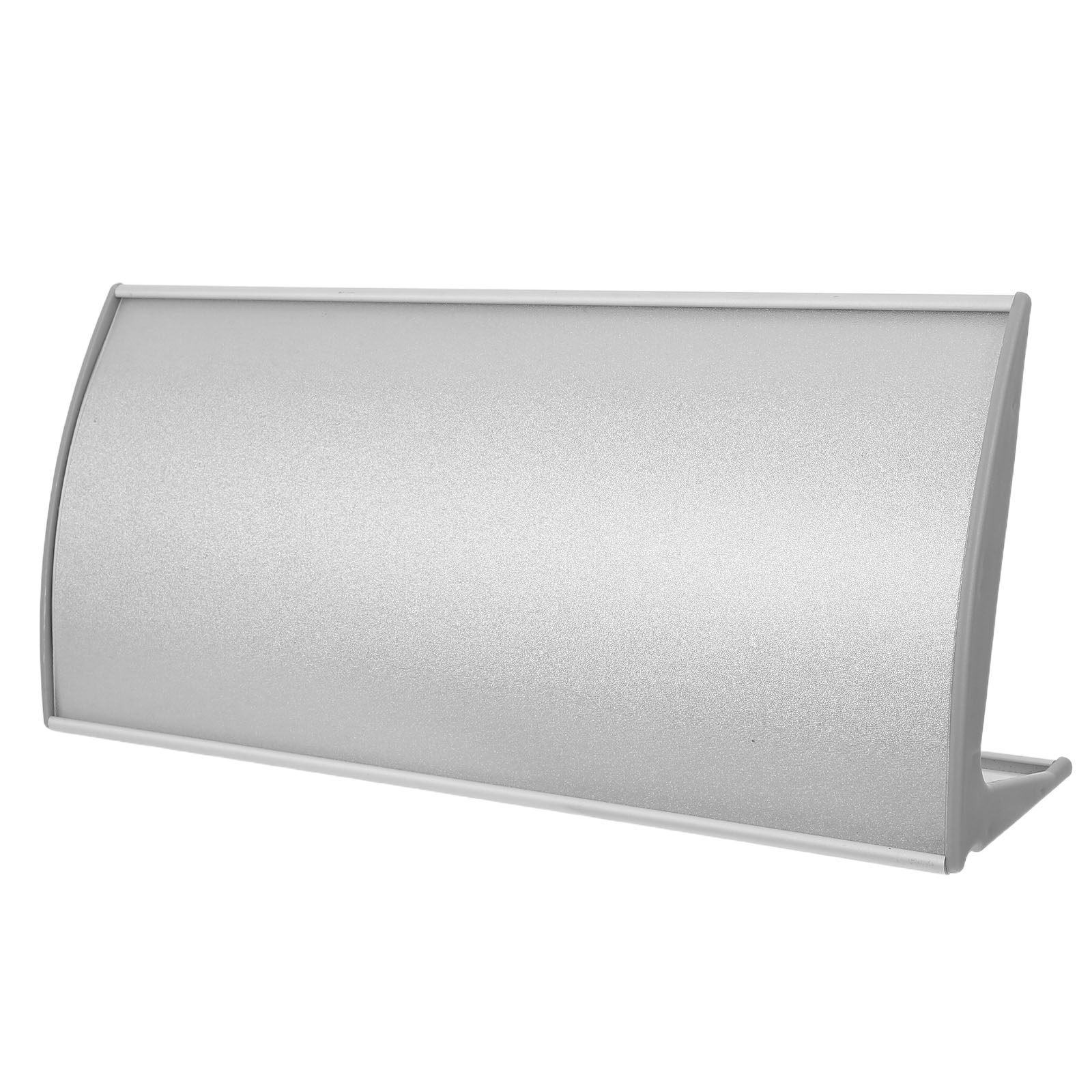 Aluminum Alloy L Shape Desk Na - Desk Name Plate ulasan dan harga