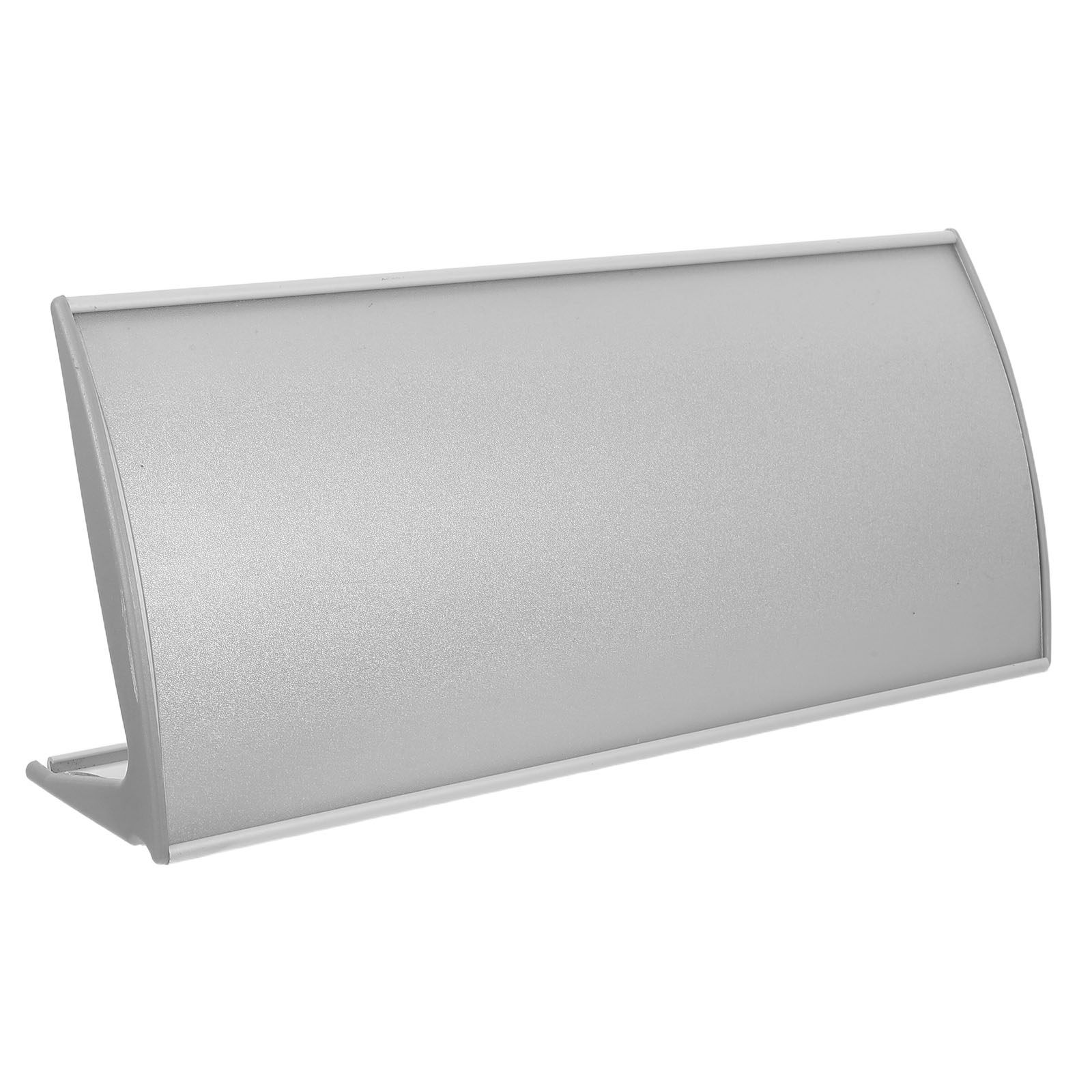 Aluminum Alloy L Shape Desk Na - Desk Name Plate ulasan dan harga