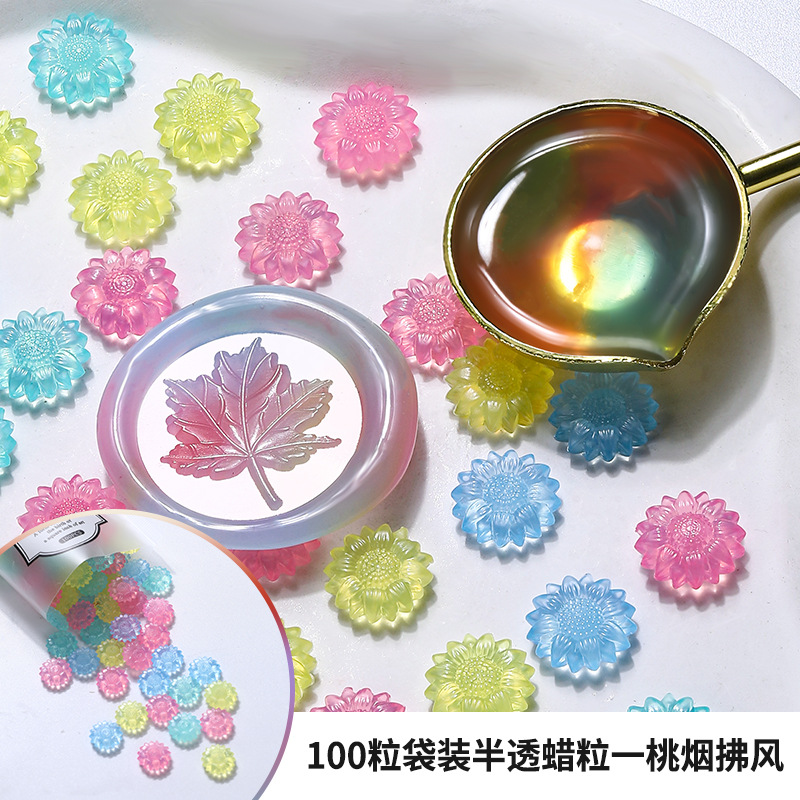100pcs Translucent Sunflower S - Letter Envelope Kraft ulasan dan harga