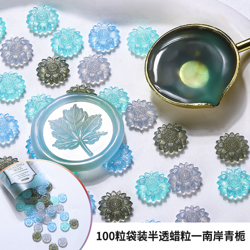 100pcs Translucent Sunflower S - Letter Envelope Kraft ulasan dan harga