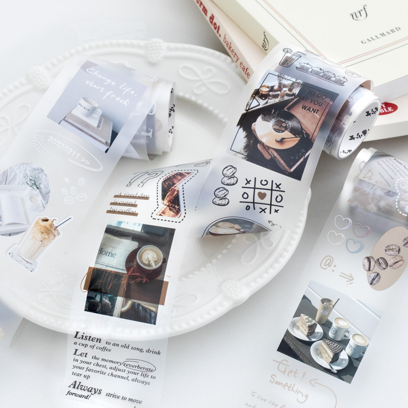 6 styles 50mm*200cm Poems For  - Label Printer Tape ulasan dan harga
