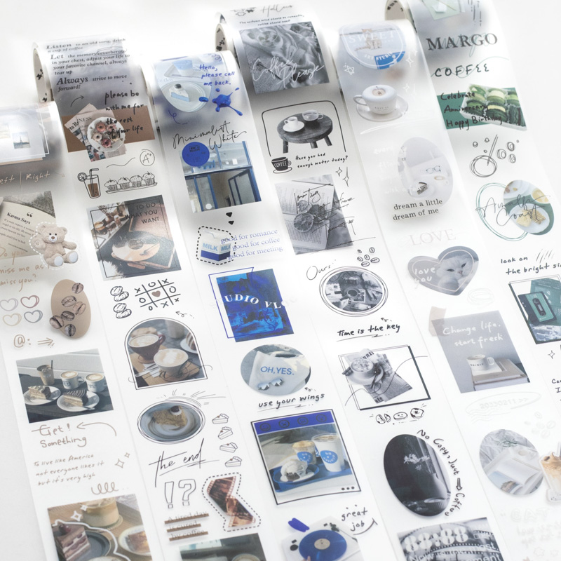 6 styles 50mm*200cm Poems For  - Label Printer Tape ulasan dan harga