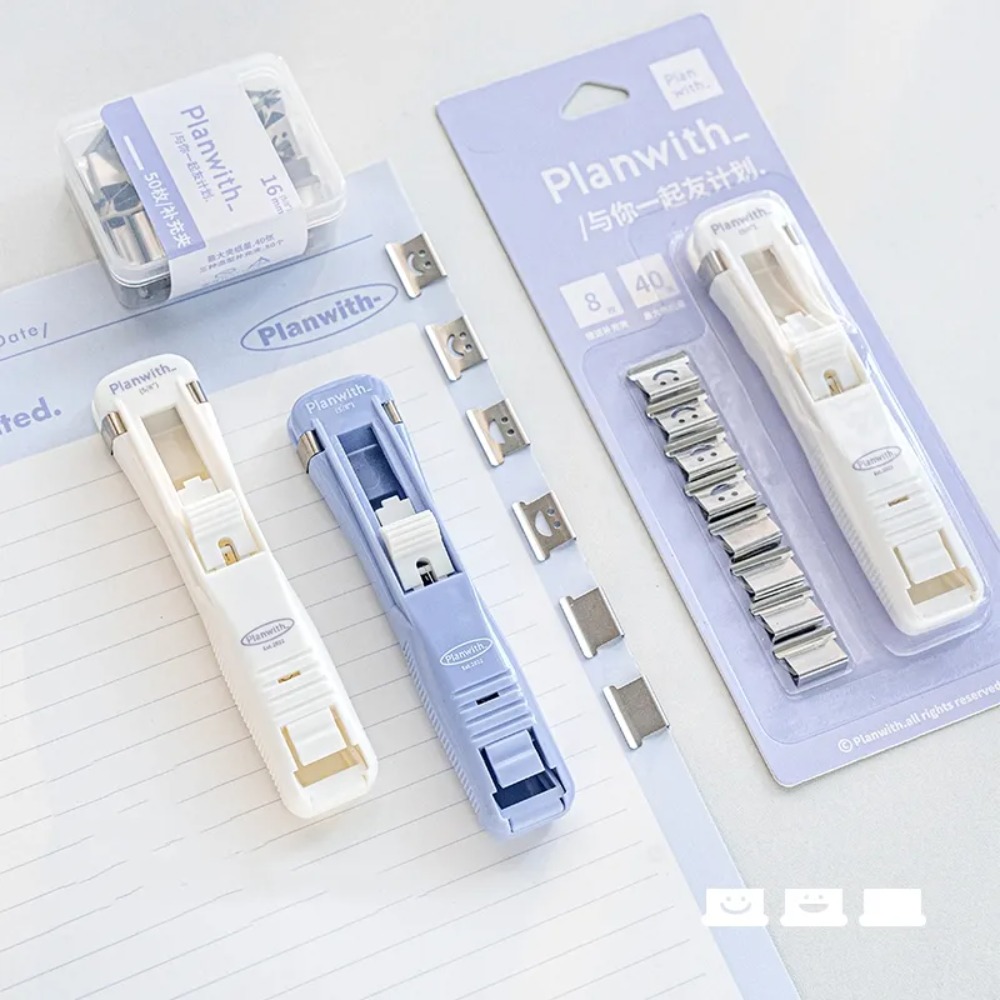 Smile Design Push Paper Clip N - Binder Clip Assorted ulasan dan harga