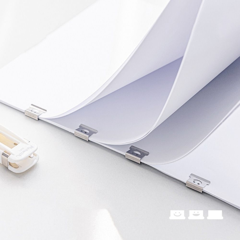 Smile Design Push Paper Clip N - Binder Clip Assorted ulasan dan harga