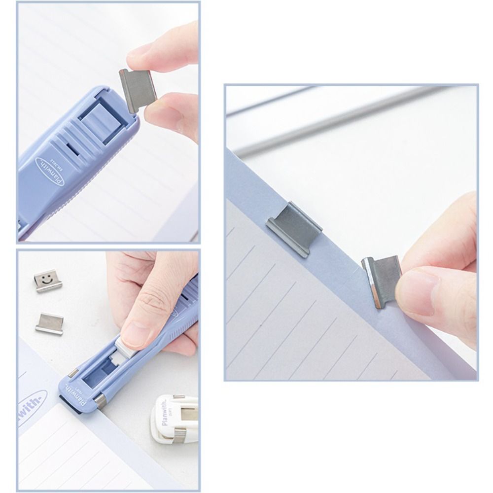 Smile Design Push Paper Clip N - Binder Clip Assorted ulasan dan harga